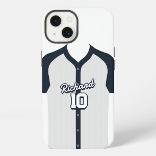 Persoonlijk Baseball Fan Jersey Naam en Nummer G iPhone 13 Hoesje