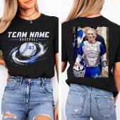 Persoonlijk Baseball Fan Team, wedstrijd T-Shirt