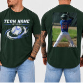 Persoonlijk Baseball Fan Team, wedstrijd T-Shirt