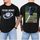 Persoonlijk Baseball Fan Team, wedstrijd T-Shirt