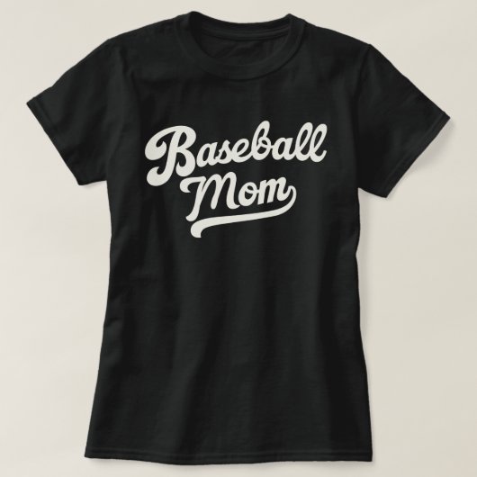 Persoonlijk Baseball Moeder Custom Shirt Nummer (Design voorkant)