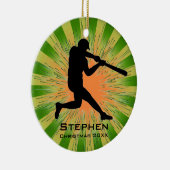 Persoonlijk Baseball Ornament (Rechts)