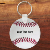 Persoonlijk Baseball Sleutelhanger (Voorkant)