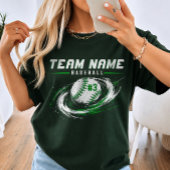Persoonlijk Baseball Speldag Team T-shirt