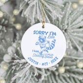 Persoonlijk Baseball Speler Cadeau Aangepaste Naam Keramisch Ornament