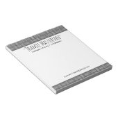 Persoonlijk basisweerwoord notitieblok (Schuin)