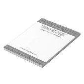 Persoonlijk basisweerwoord notitieblok (Linkerzijde)