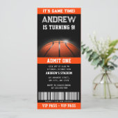 Persoonlijk basketbal spel dag verjaardagskaartje kaart (Staand voorkant)