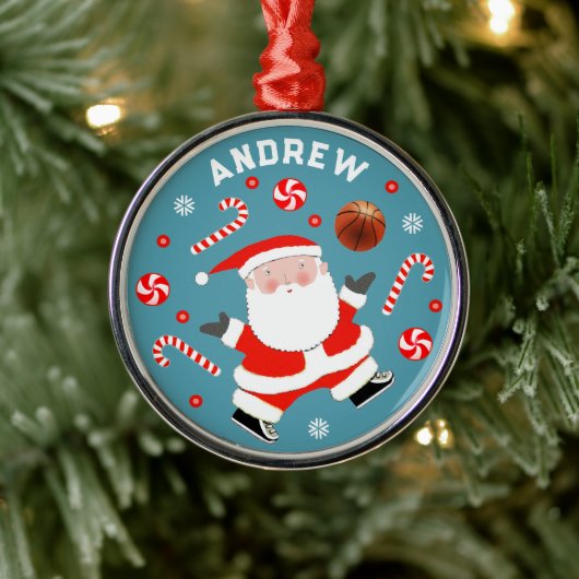 Persoonlijk Basketbal Verzamelobject Metaal Orname Metalen Ornament (Boom)