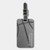 Persoonlijk Basketball Bagagelabel (Voorkant verticaal)