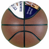 Persoonlijk Basketball Coach Team Foto Hartelijk d Basketbal (Rechts)