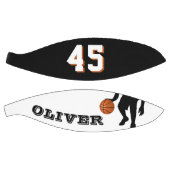 Persoonlijk Basketball met spelersnummer Basketbal (Panelen)