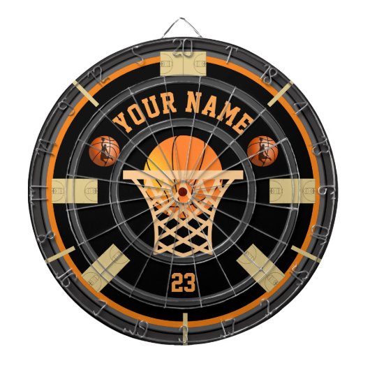 Persoonlijk Basketball Multi-Target Dart Board Dartbord (Voorkant)