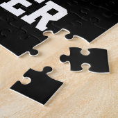 Persoonlijk Basketball Number 10 Legpuzzel (Zijkant)