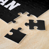 Persoonlijk Basketball Number 7 Legpuzzel (Zijkant)