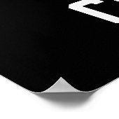 Persoonlijk Basketball Number 7 Poster (Hoek)