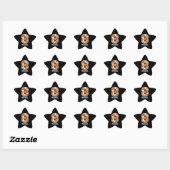 Persoonlijk Basketball Number 8 Ster Sticker (Vel)