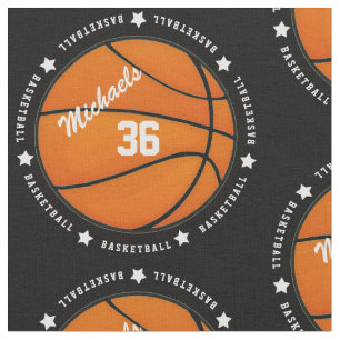 Persoonlijk Basketball Number Name Stof