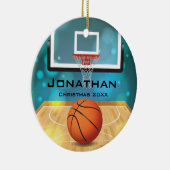 Persoonlijk Basketball Ornament (Rechts)