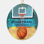 Persoonlijk Basketball Ornament (Links)