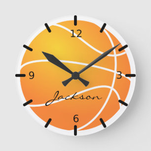 Persoonlijk Basketball Ronde Klok