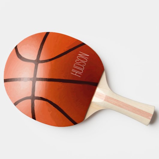 Persoonlijk Basketball Tafeltennisbatje (Zijkant)
