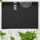 Persoonlijk Basketball Theedoek (Gevouwen)