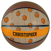 Persoonlijk Basketbalpatroon voor dribbelen Basketbal (Voorkant)