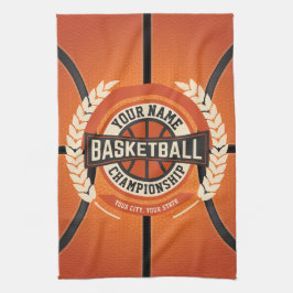 Persoonlijk Basketbalteam Speler Aangepaste Atleet Theedoek