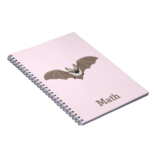 Persoonlijk Bat Pattern Notitieboek (Rechterzijde)