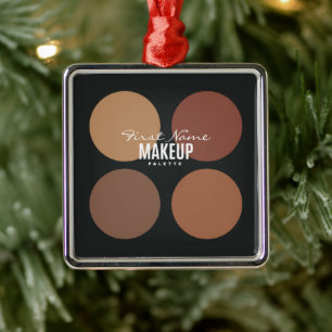 Persoonlijk Beauty Makeup Palet Metalen Ornament