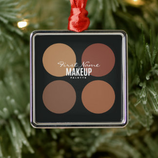 Persoonlijk Beauty Makeup Palet Metalen Ornament