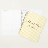 Persoonlijk Bedank-je-leraar-notitieboek Planner (Display)
