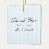 Persoonlijk Bedankje Leraar Ornament Bluebell (Links)