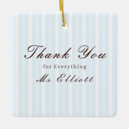 Persoonlijk Bedankje Leraar Ornament Bluebell