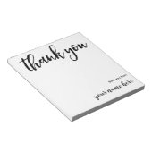 Persoonlijk bedankt Notitieblok (Schuin)