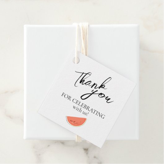 Persoonlijk bedankt (Square) Bedankjes Labels (In situ)