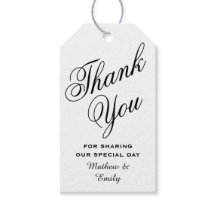 Persoonlijk bedankt voor je bruiloft