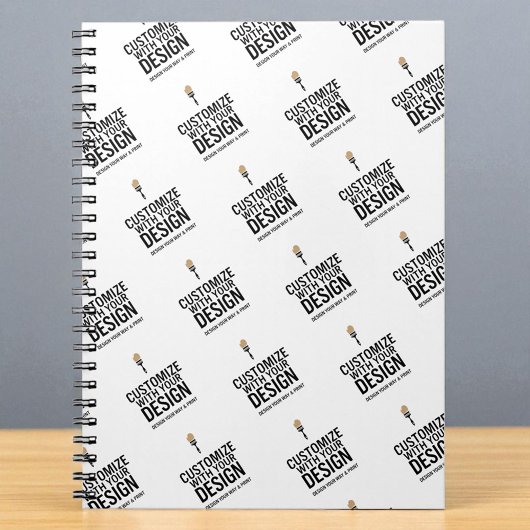 Persoonlijk bedrijf met merknaam Minimalistisch Notitieboek