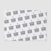 Persoonlijk Bedrijfs Klein Zakelijk Aangepast Tissuepapier (Voorkant)