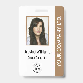 Persoonlijk bedrijfsidentificatiebadge voor werkne badge