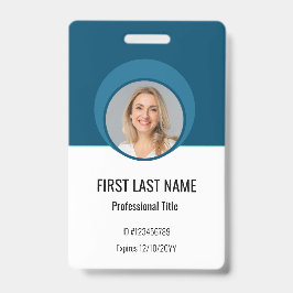 Persoonlijk bedrijfsidentificatiekaartje voor werk badge