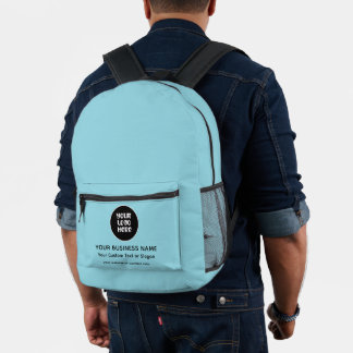 Persoonlijk bedrijfslogo promotionele merkbackpack bedrukte rugzak