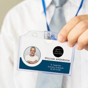 Persoonlijk bedrijfspasje met foto Beveiliging bed Badge