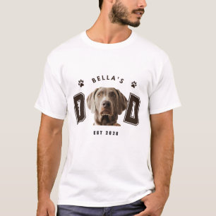Persoonlijk bedrukte Bella-hond graphic t-shirt op