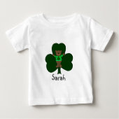Persoonlijk Beer en Shamrock-shirt (Voorkant)