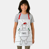 Persoonlijk Beer Kerstmis Schort (Insitu)
