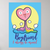 Persoonlijk ben ik altijd in de buurt poster (Voorkant)