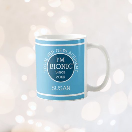 Persoonlijk ben ik Bionic (HIP-vervanging) Koffie Koffiemok
