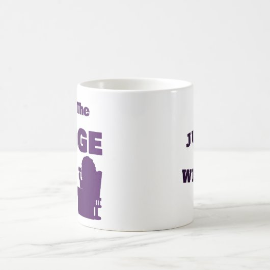 Persoonlijk ben ik de rechter. Mok (Center)